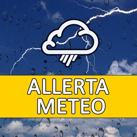 Avviso allerta meteo in data 31.05 - 01.06.2023 - criticità ordinaria